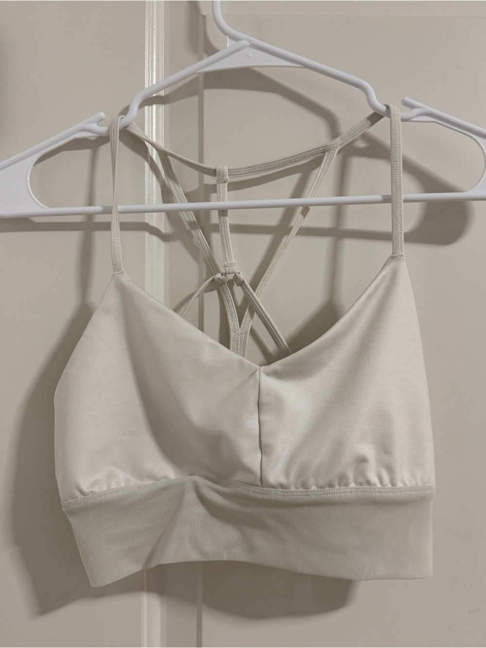 ALO Yoga Strappy Bralette - Cream